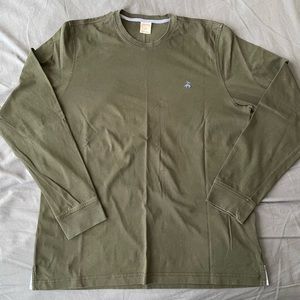 Brooks Brothers Black Long Sleeve Shirt Mens Size XXL